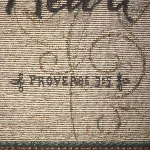 🌟🌟🌟🙏🏻🙏🏻TAPESTRY WALL HANGING.. PROVERBS 3:5❤️❤️❤️ - Picture 2 of 5